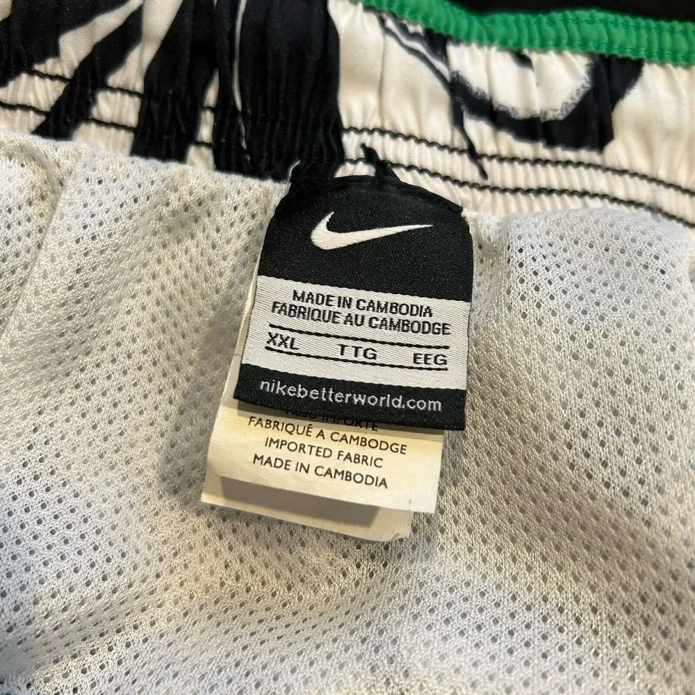 Nike Swim Trunks Mens 2XL‎ Board Shorts Built-In-Brief Hawaiian Tropical